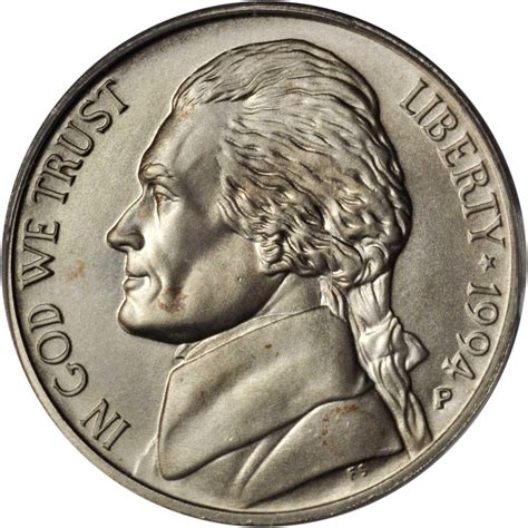 who is on a nickel coin